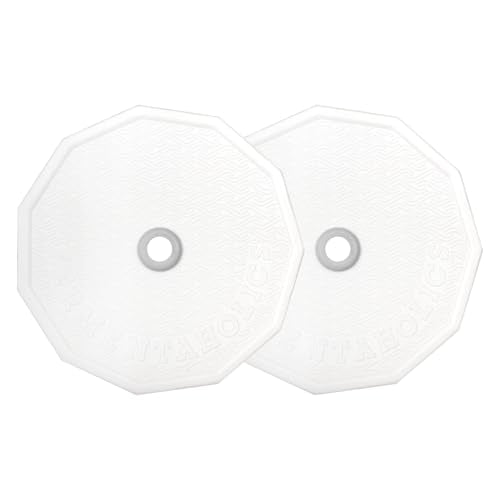 Fermentaholics 2 Pack - 110mm One Gallon Fermentation Lid & Gasket - Airtight Lid Turns Gallon Jar Into A Fermenter - Make Beer, Wine, Mead, Cider & More (AIRLOCK SOLD SEPARATELY)