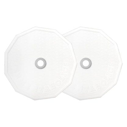 Fermentaholics 2 Pack - 110mm One Gallon Fermentation Lid & Gasket - Airtight Lid Turns Gallon Jar Into A Fermenter - Make Beer, Wine, Mead, Cider & More (AIRLOCK SOLD SEPARATELY)