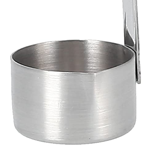 Stainless Steel Wine Dipper, Long Handle with Hook - 25ml, 50ml, 125ml, 250ml, 500ml Pouring Spoon - size: 50ML