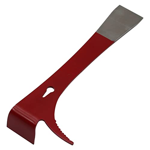 3 in 1 Stainless Steel Bee Hive Tool with J Hook, 1 Pcs Bee Hive Scraper for Lifting Frames Beekeeping Tools Bee Hive Box Scraper Knife for Beekeepers, Beekeeping Hive Tool Equipment