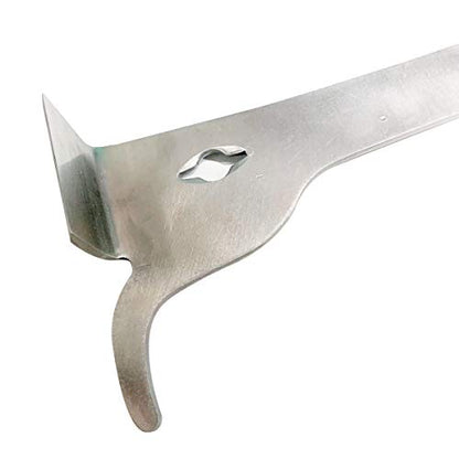 Hive Scraper Tool 2pcs J-Hook Stainless Steel Beekeeping Tool | Hive Frame Lifter Scraper Knife for Beekeepers Bee Hive Box Supplies Equipment Heavy Duty