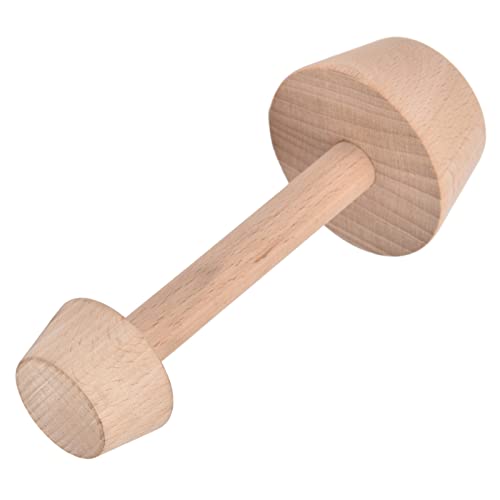 Aramox Double Sides Egg Tart Mold Wooden Mini Pie Maker for DIY Egg Tarts Muffins Pecan Pies Cheesecakes Desserts with Composite Wood Material
