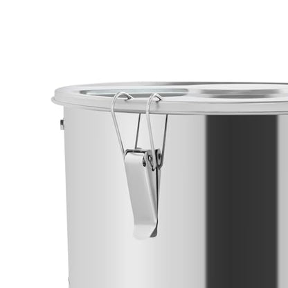 Manual Honey Extractor, 2 Frame Stainless Steel Beekeeping Extraction, Honey Bee Spinner Beekeeping Apiary Centrifuge Equipment, Silver