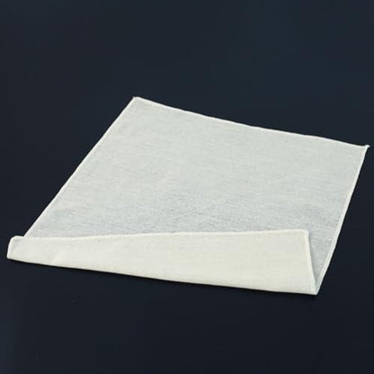 VOSAREA 10pcs White Cotton Cheesecloth for Straining and Cooking, Reusable Multipurpose Cheese Cloths 20x20 Inches, Professional Household Straining Cloths for Butter, Fruit, and Nut Milk