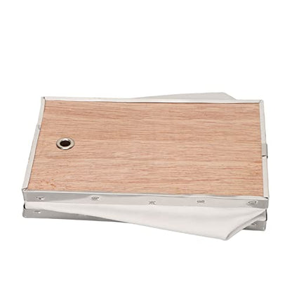 Bee Smoker Bellow, Premium Plywood PVC Leather Beekeeping Equipment Replacement with, for Beehive and Bee Smoker