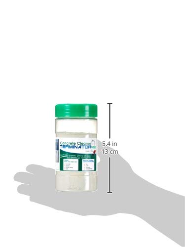 Terminator-HSD Concrete Oil Stain Remover Eco-Friendly Bio-Remediates and Removes Oil & Grease Stains on Concrete and Asphalt Driveways, Garages, Pavers, Patios, Parking Lots and Streets(10 Oz) - size: 10 Ounce (Pack of 1)