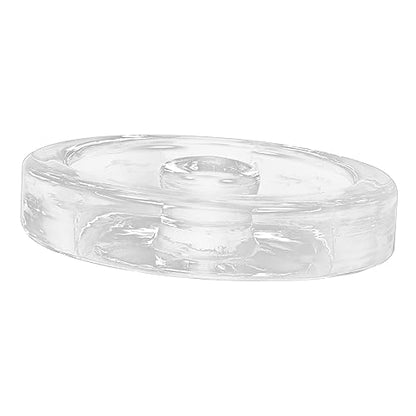 COLLBATH 1pc Fermentation Weight for Wide Mouth Mason Jars Glass Fermenting Lid for Sauerkraut and Kimchi Weight Stone for Optimal Fermentation Environment