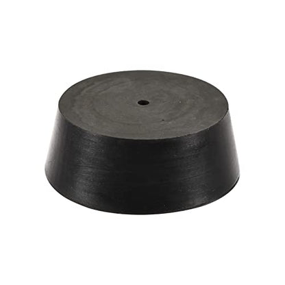MECCANIXITY Rubber Tapered Plug 75mm to 90mm with Hole Test Tubes Bungs Stopper Black for Lab Home - size: 75mm - 90mm