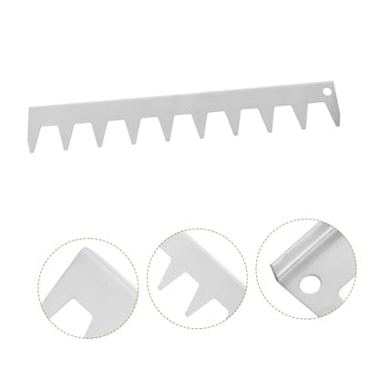Alasum Beehive Frame Strip Stainless Steel Spacer Tool for Beekeeping Replacement Frame Metal Hive Smooth and Design for