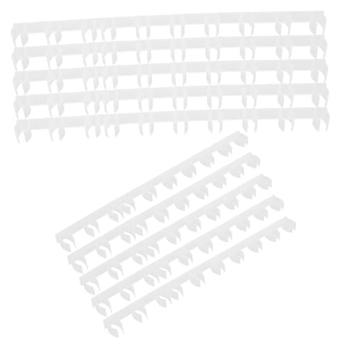 10Pcs Beehive Spacing Strip Durable Plastic Frame Spacers for Beekeeping Essential Tool for Honeycomb Assembly Convenient Beehive Supply for Beekeepers