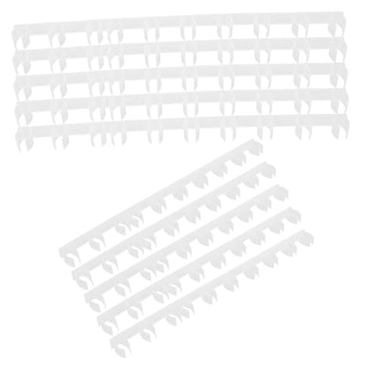 10Pcs Beehive Spacing Strip Durable Plastic Frame Spacers for Beekeeping Essential Tool for Honeycomb Assembly Convenient Beehive Supply for Beekeepers