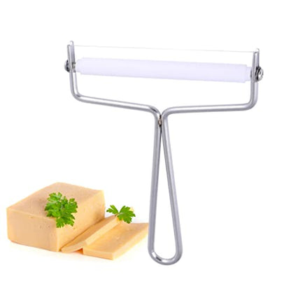 Alipis 2Pcs Stainless Steel Cheese Slicer Wire Cutter Efficient Butter Scraper Multi-Purpose Kitchen Tool for Cheese and Cream Preparation