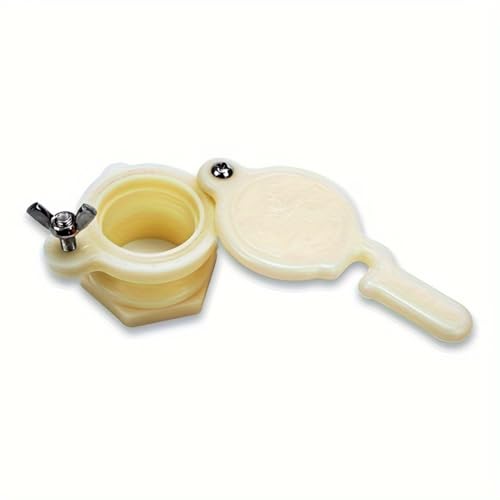 2pcs Easy-Flow Honey Gate Valve - Durable Plastic Beekeeping Extractor Tap for Bottling, Fits Most Barrels (2pcs) - color: 2pcs