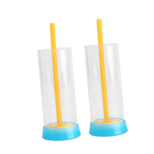MERRYHAPY 2pcs Practical Beekeeping Tool Marking Bottle Plastic Sponge Markers Bee Bottle Random Color