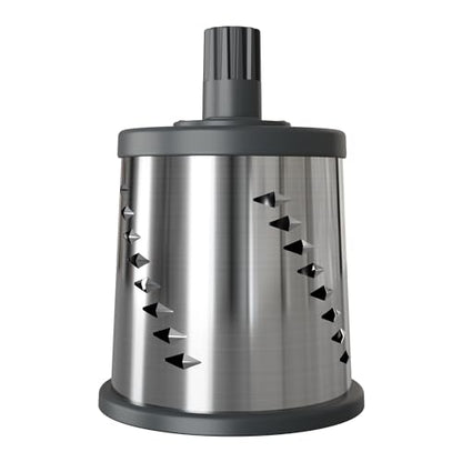 Zyliss E900060 Julienne Drum Grater, Stainless Steel, Slice Fruit and Vegetables Julienne Style, for Use with Zyliss Rotary Cheese Grater, 5 Year Guarantee - style: Julienne Drum
