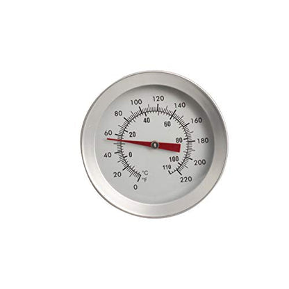 Homebrew Kettle Clip On Thermometer,Dial Thermometer,12" Stainless Steel Stem Meat Cooking Thermometer