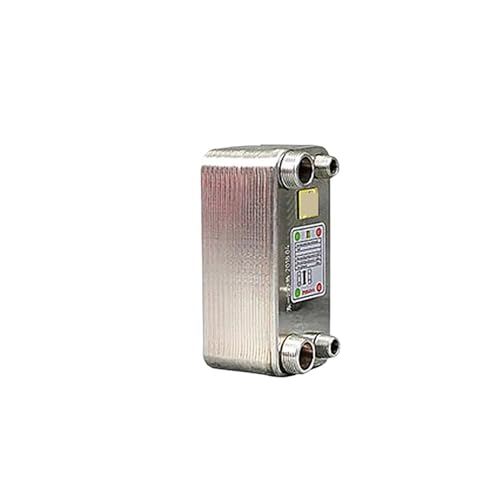 Heat Exchanger, 24 Plates Heat Exchanger Beer Wort Chiller Cooler SUS 304 Stainless Steel For Homebrew Beer(Lpsilateral) - color: Lpsilateral