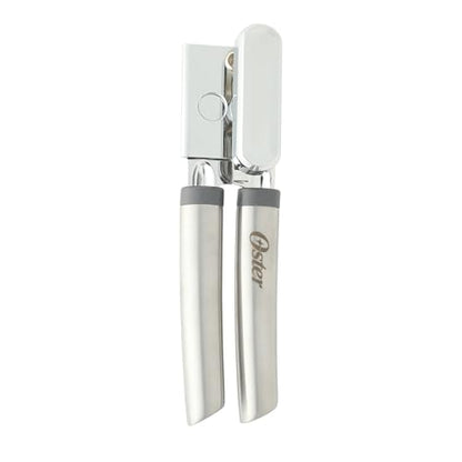 Oster Chadswyck 8” Can Opener, Stainless Steel Manual Can Opener with Soft Grip Handles, Smooth Edge Cutting, Dishwasher Safe - color: Chadswyck (8" Can Opener)
