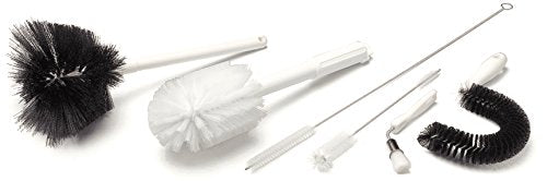 SPARTA 4067300 Plastic Handle Brush, Urn Brush With Polyester Bristles, 25 Inches, White