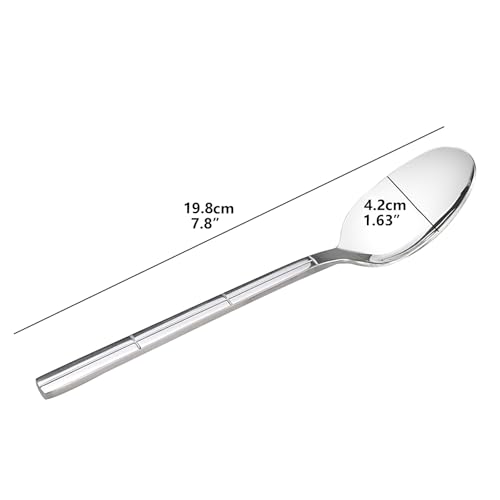 12-Piece Stainless Steel Dinner Spoons Table Spoons, 7.83-Inch