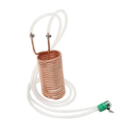 CNCEST Copper Immersion Wort Chiller,Copper Immersion Wort Chiller Coil Homebrew
