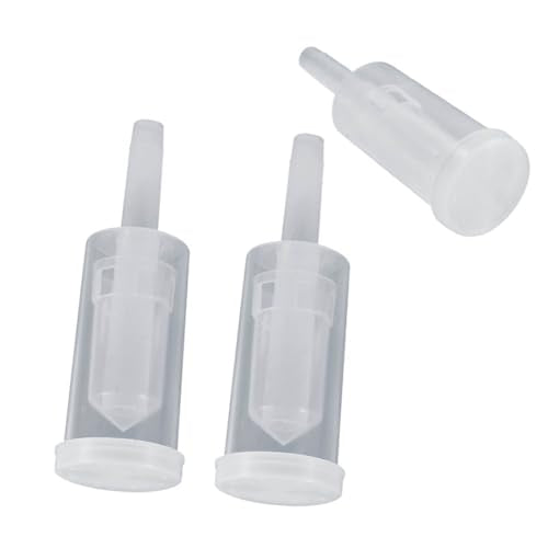LABRIMP 3pcs Fermentation Gas Valve Kit for Homebrew Wine Cider Secondary Fermenting Supplies - size: 12.00X3.80X3.80CM