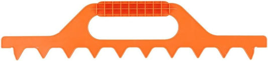 Bee Hive Frame Spacer Tool, 9 Frame Spacer for Spacing in a 10 Frame Sized Box, Beekeeping Accessories, Plastic Hive Frame Spacer, Orange, 41 x 9.6cm (16.14 x 3.78 inches)