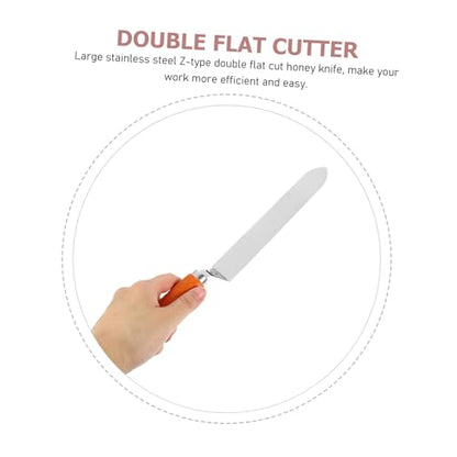 Stainless Steel Uncapping Knife Handle for Efficient Honey Extraction Essential Beekeeping Tool for Easy Saving Honey Scraping