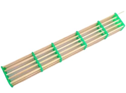 20Pcs Lengthened Bamboo Queen Bee Cage King Isolation Transport Cages Beekeeping Tools