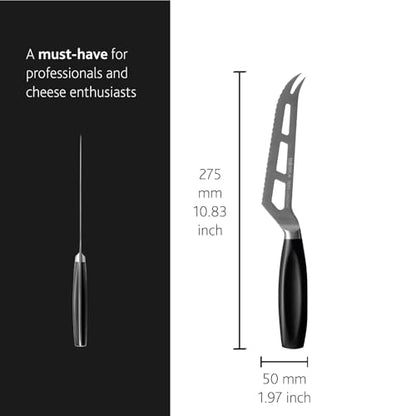 BOSKA Universal Cheese Cutter Black - Premium Cheese Knife - 140 Mm - Premium Quality - German Steel - HACCP Knife - for Professional Use - Cheese Knives - color: Black, size: Universal cutter