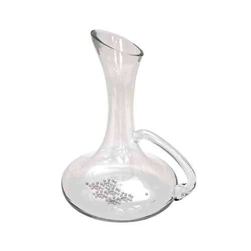 True Baubles: Decanter Coffee Pots, Cruets, Vases and More, Stainless Steel Reusable Cleaning, Set of 250 Beads, Set of 1, Silver - style: Decanter Cleaning Beads