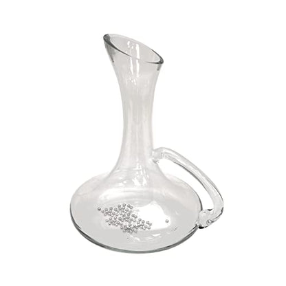 True Baubles: Decanter Coffee Pots, Cruets, Vases and More, Stainless Steel Reusable Cleaning, Set of 250 Beads, Set of 1, Silver - style: Decanter Cleaning Beads