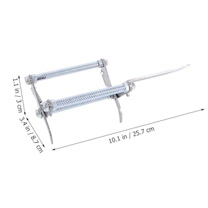 Beehive Frame Capture Clamp with Shovel - Stainless Steel Beekeeping Tool for Safe and Efficient Hive Management