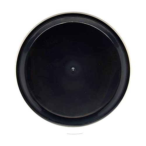 G.E.T. CR-0120-BK-EC Round Food Storage Crock w/ Lid, 1.2 Quart, Black (Set of 4) - color: black, size: 1.2 quart, style: Set of 4