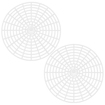 2pcs Vegetable Press Mesh Weight for Wide Mouth Fermenting Jars | Pickle Can Press Mesh Plate | Pickle Fermentation Tool for Kitchen Use 20cm/7.8'' - size: 20.00X20.00X1.50CM