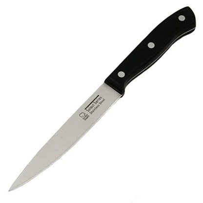 Chef Craft Select Utility Knife, 4.5 inch blade 12 inch in length, Stainless Steel - style: Utility Knife