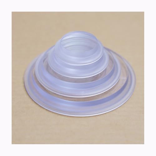 Tri Clamp Clear Cap 1.5"/2"/4" TC – Plastic Sight Glass for Homebrew Conical Fermenter – Durable End Cap – 1 Piece(1.5'' TC) - size: 1.5'' TC
