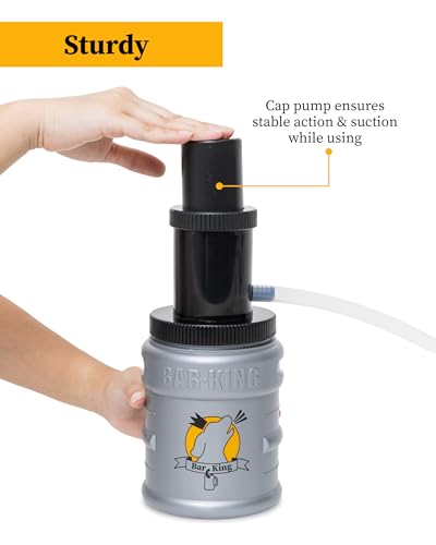 Bar-King Quick-Connect Kegerator Beer Line Cleaning kit. Now Clean Your Beer Lines as Easily as Changing a Keg. (Includes Cleaning Powder)