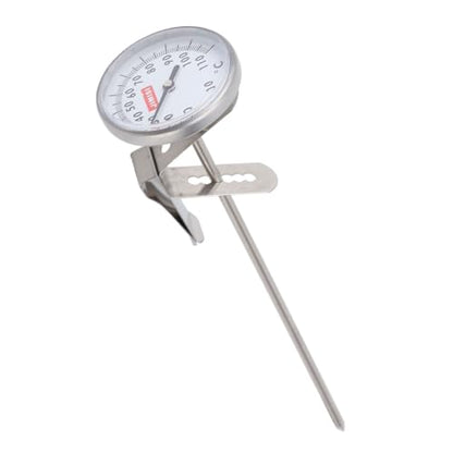 Diyeeni Milk Thermometer for Steaming Milk, Bar Coffee Thermometer for Frothing 195mm Probe - Pot for Yogurt Coffee Cheese Making Supplies with Clip, Candy and Food