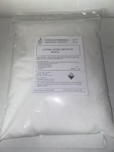 Citric Acid - 99% Pure Anhydrous Powder, 2X Stronger Than Pentahydrate, for Cleaning Rust, Scale & Lime, Made in USA (30, Pounds)