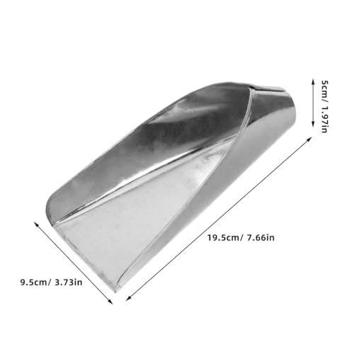 ABOOFAN Large Wide Mouth Funnel Jars Filling Tool Funnel Shovel Kitchen Gadgets for Filling Bottle Liquid and Solid 3.73" x 7.67", Mouth Size 1.97"