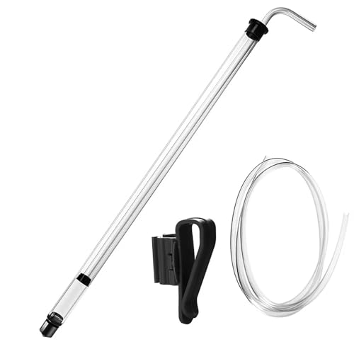 Home Brew Auto Siphon,Wine Transfer Filler Kit (Siphon Racking Cane &1.2M Hose & Clamps) for Beer Wine Bucket Carboy Bottle(Black) - color: Black