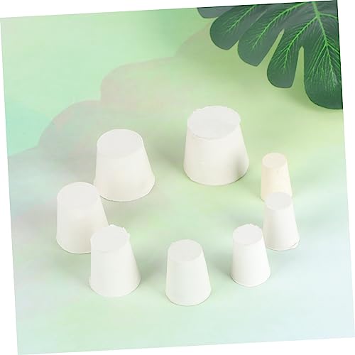 16pcs Rubber Stopper Fit Carboy Fermenter Airtight Seal for Brewing Lab Household