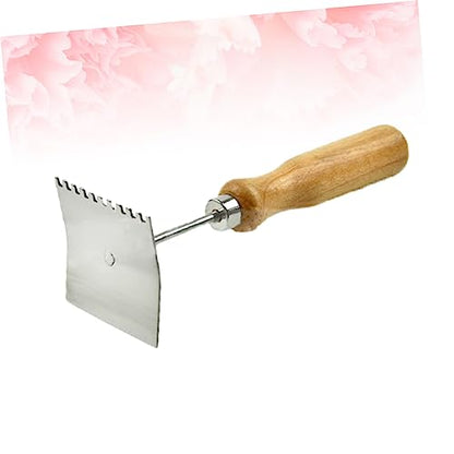 VANZACK 3pcs Queen Hive Shovel Heavy-Duty Beekeeping Tool Comfortable Handle for Efficient Hive Cleaning and Maintenance Resistant Apicultura Equipment