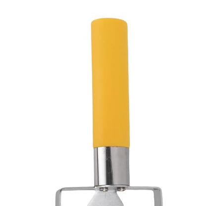 SIXRUN Adjustable Honey Uncapping Fork Stainless Steel Honey Scraper Beekeeping Tool with Comfortable Plastic Handle for Efficient Extraction Beekeeper Equipment