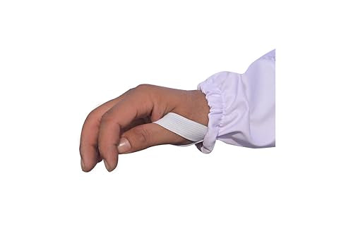 3 Layer Beekeeping Suit with Fencing Veil, Protective Gear, Includes Gloves (White, XX-Large) - size: XX-Large