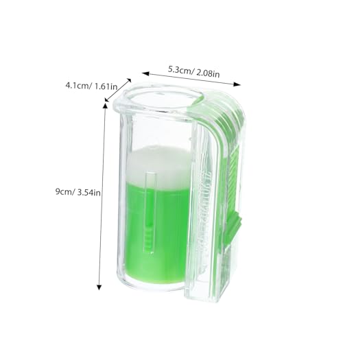 VANZACK 2pcs Queen Marking Bottles for Beekeeping Efficient Bee Identification Tools Portable Plastic Markers for Easy Hive Management Lightweight and Compact Bee Supplies
