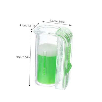 VANZACK 2pcs Queen Marking Bottles for Beekeeping Efficient Bee Identification Tools Portable Plastic Markers for Easy Hive Management Lightweight and Compact Bee Supplies