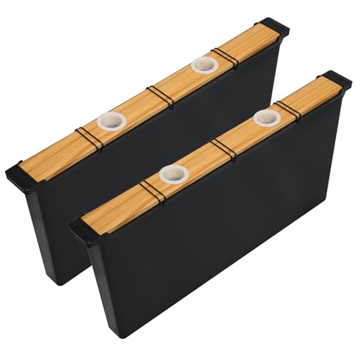 MayBee 2 Pack 3.5L Bee Feeder Beeswax Coated Beehive Frame Feeder Deep Frame Sugar Water Feeder for Bee Feeding Beekeeping Supplies - size: 3.5L-2Pack