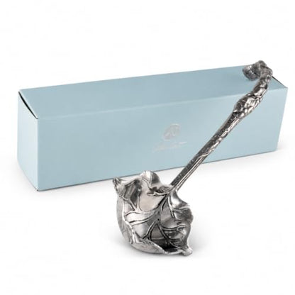 Arthur Court Grape Pattern Aluminum Serving Ladle - Elegant Punch/Soup Ladle for Entertaining - 12 Inch Long - size: 12 inches Grape